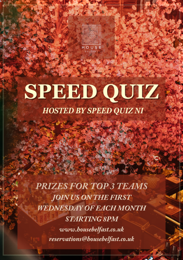 Speed Quiz at House Belfast